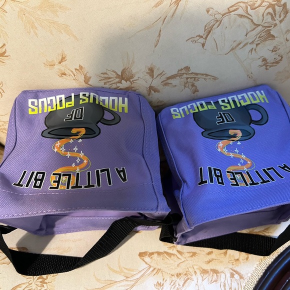 Purple Hocus Pocus Mini Utility Tote - Picture 3 of 3